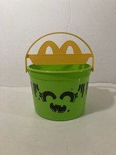 2025 McDonald's Halloween Bucket Happy Meal Toy Pail Boo Bucket Green Witch New