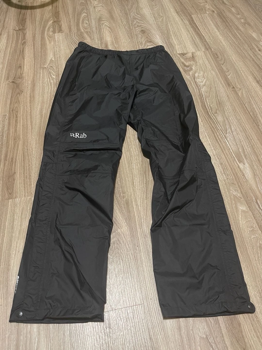 Rab Downpour Pertex Shield Waterproof Rain Pants Size M 32