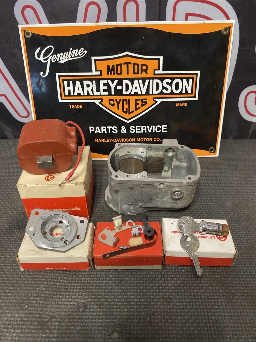 NOS OEM Harley MAGNETO Fairbanks-Morse Joe Hunt Body Key Switch