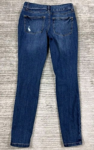 M Jeans by MAURICES Damen Blue Jeans Medium Regular Mid-Rise Distressed - Bild 4 von 6