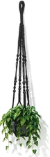 35 Inch Macrame Plant Hanger Indoor, Large for up to 12 Inch Pot Hanging Plant