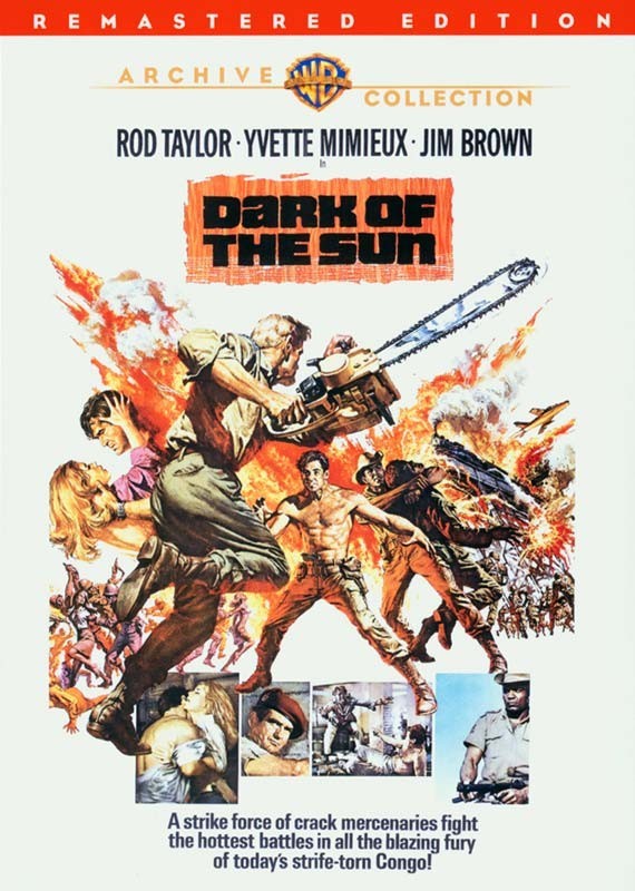 Dark of the Sun (1968) aka The Mercenaries | Remastered | New | Sealed | DVD