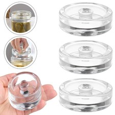 4PCS Fermentierset Gärgewichte Glasgewichte Wiederverwendung Ø 7 Cm Für Gemüse