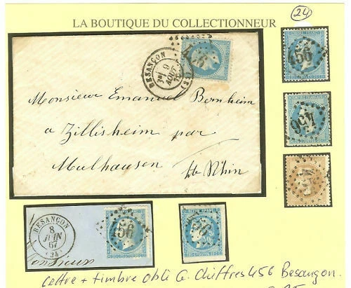 Lettres de collection seconds empirés
