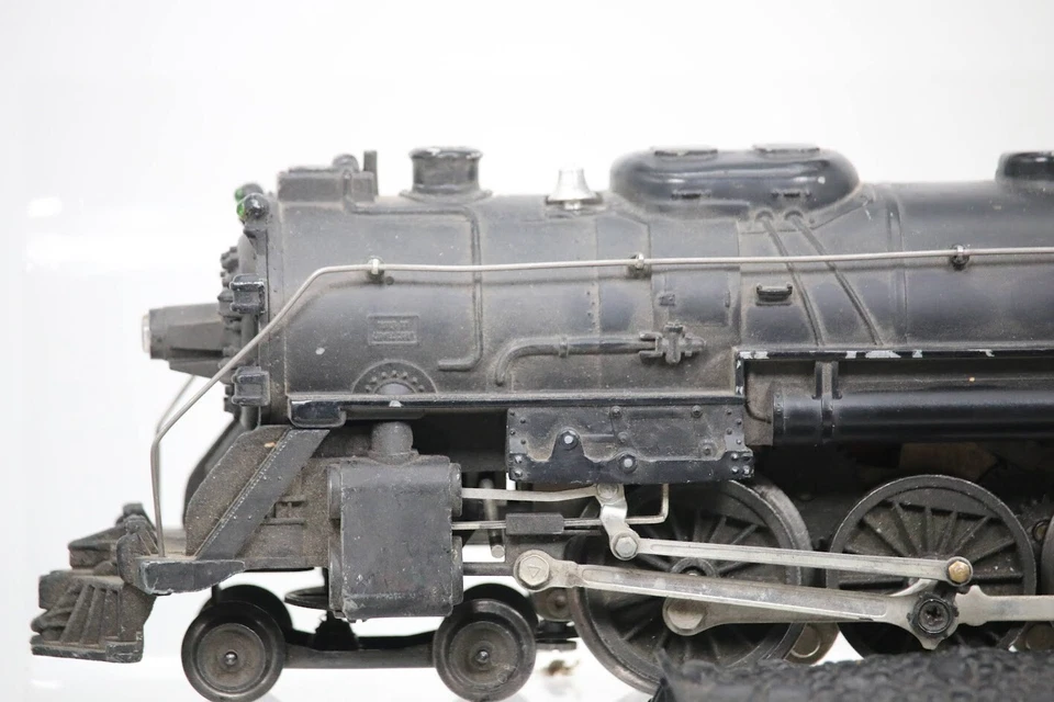POSTWAR LIONEL 646 HUDSON STEAM LOCO & 6466WX TENDER O Gauge Black 1:48 Scale - Image 3 of 4