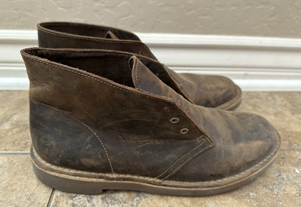Clarks Desert Boots Mens Size 8.5 Brown Leather 15522 MENS Desert Boot Beeswax Desert Boots | Clarks US main image 2