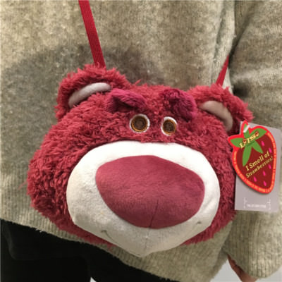 Disney Toy Story Lotso ours fraise porte monnaie/sac/sac à