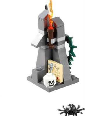 LEGO HOBBIT LORD OF THE RINGS LONELY MOUNTAIN MAP TORCH SKULL SPEAR SPIDER THORN