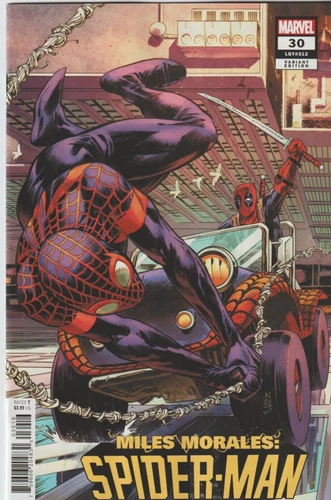 Miles Morales Spider-Man # 30 Nic Klein 1:25 Variant Cover NM 2025 [Y9]