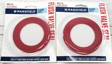 2 Pack ~ Mansfield Flush Valve Seal Model 630-0030 For 210/211 Flush Valve Seal