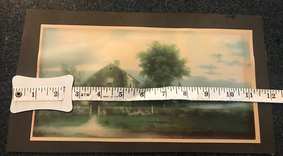 Adelaide Hiebel Print On Paper Litho Cottage Cottagecore Antique eBay