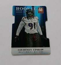 2012 Elite  ** ASPIRATIONS DIE-CUT ROOKIE **  #121 Courtney Upshaw RC  #D / 59