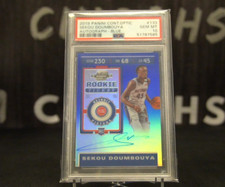 2019-20 Contenders Optic Sekou Doumbouya Blue /75 Rookie Auto #133 PSA 10 42a