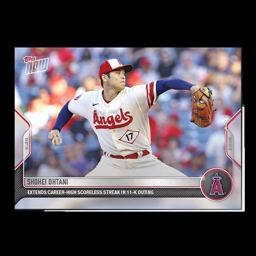 2022 Topps Now #436 Shohei Ohtani Angels (PR-2,106)