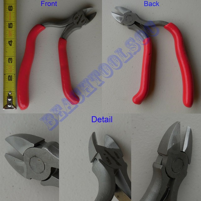 Snap on Red Soft Pistol Grip Handle Diagonal Cutter Pliers 86EP T7 for