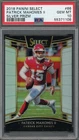 Patrick Mahomes 2018 Panini Select Silver Prizm Football Card #66 Graded PSA 10