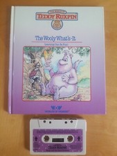 The World Of Teddy Ruxpin The Wooly What's It Book  Cassette Worlds of Wonder
