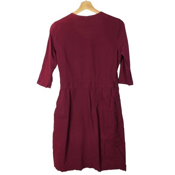 Prairie Underground Red Button Down Knee Length D… - image 2