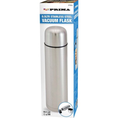 Trinkflasche Warm/Kalt Edelstahl Isolierflasche mit Tee Kaffee Teeei 500ml