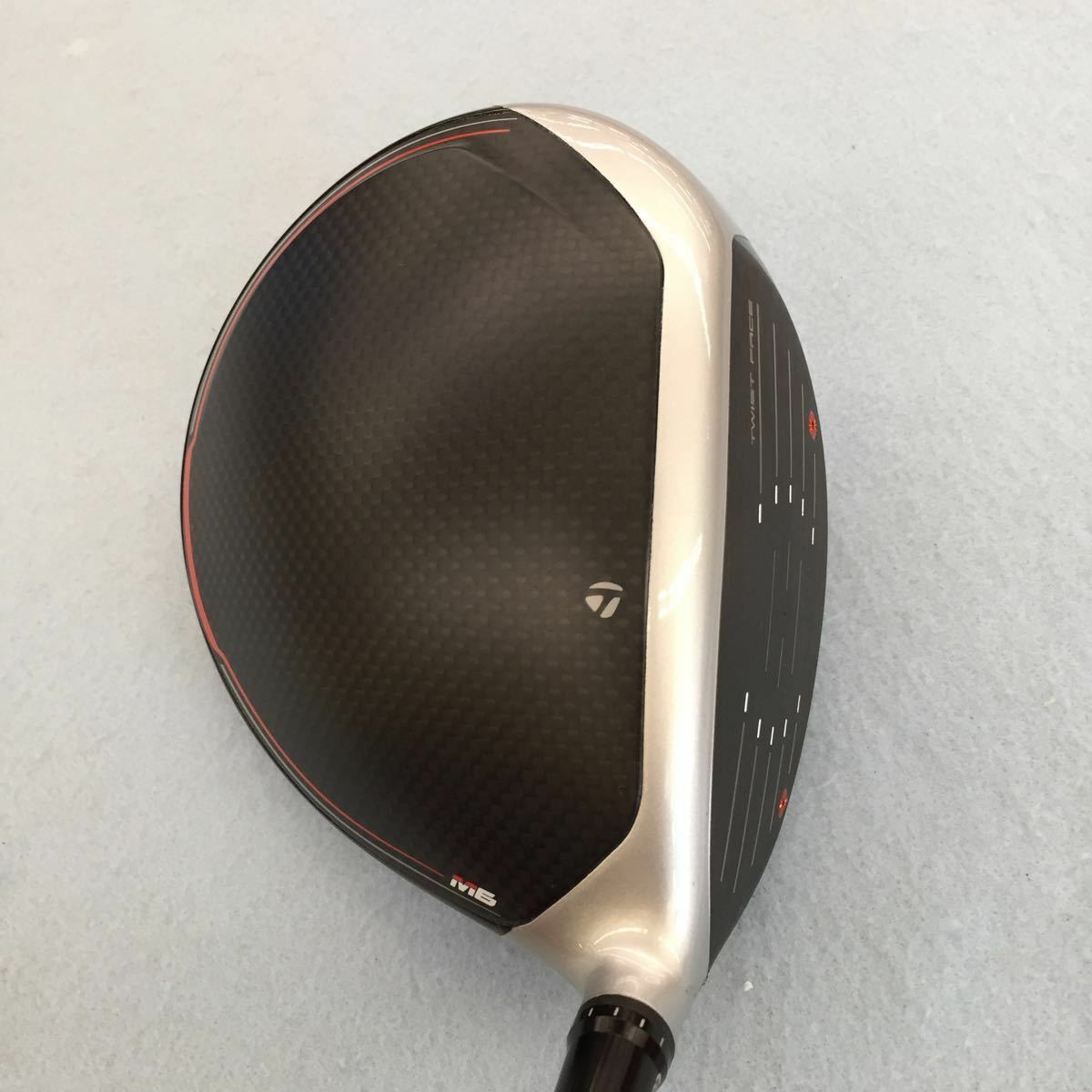 TaylorMade - 【レフティ】M6 1W ドライバー　純正カーボンS Golf Driver 1W Left handed Taylormade M6 US Atmos Black 6