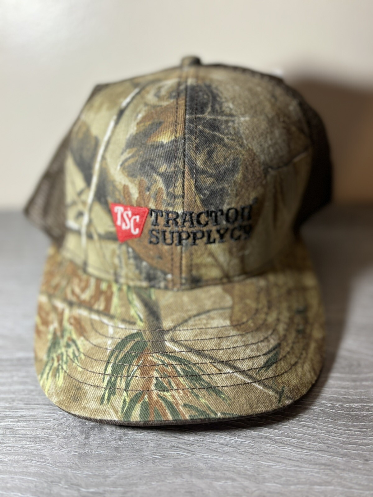 Tractor Supply Co. Hat Cap Trucker Camo Strapback Real Tree Logo NWT eBay