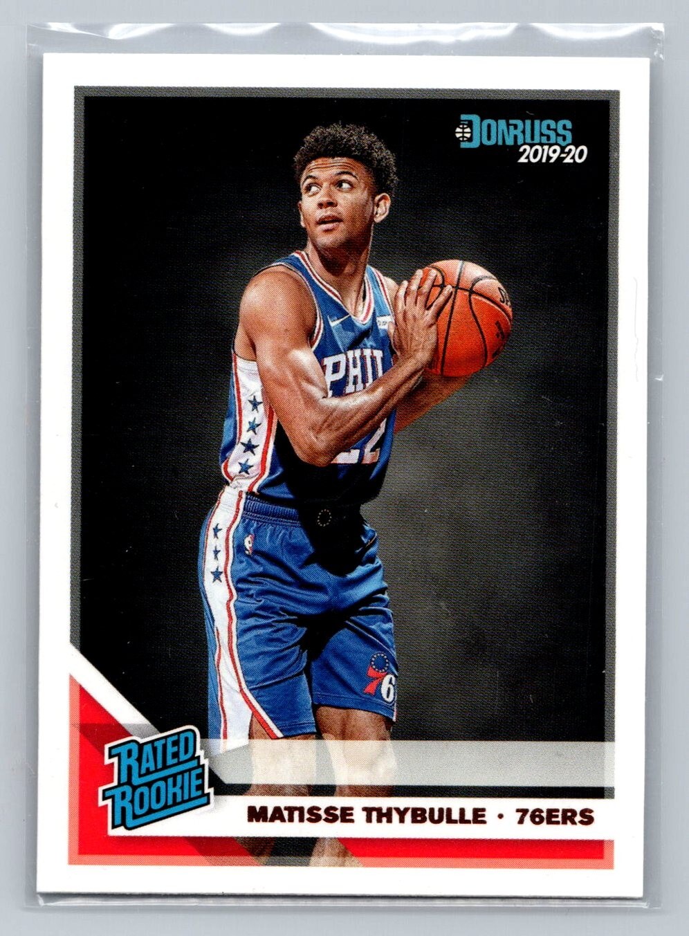 Matisse Thybulle 2019-20 Donruss Rated Rookie #219 Philadelphia 76ers
