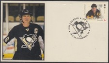 CANADA # 3031.14 - LEGENDS of HOCKEY MARIO LEMIEUX on SUPERB FIRST DAY COVER