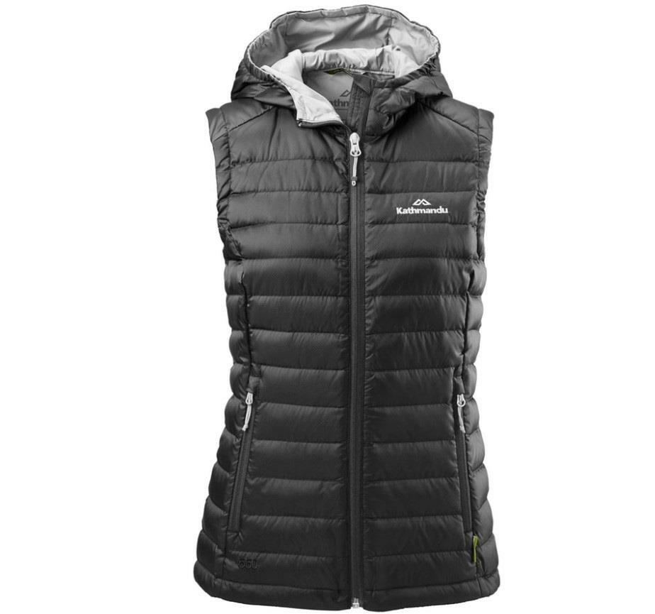 Kathmandu Girl's Purple Pink Reversible Primaloft Puffer Vest Size