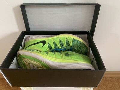 Angebot !! - Nike Flyknit Lunar 2 - Top Zustand - gelb/grün/blau