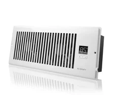 Airtap T4 120 CFM 4 in. x 12 in. Quiet Register Booster Fan AC-RBF42-W