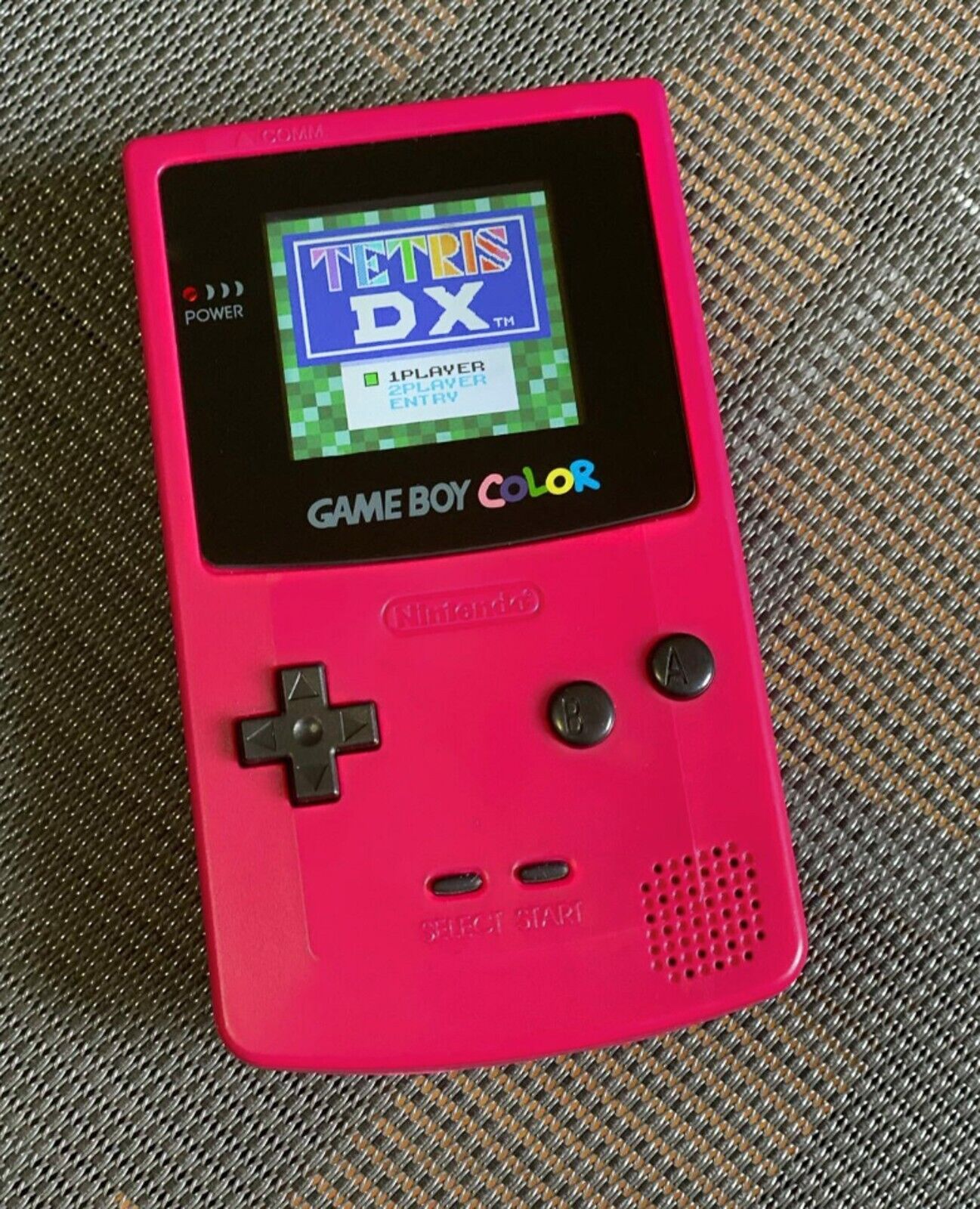 Nintendo Game Boy Color GBC System Backlight Backlit Brighter TFT Berry