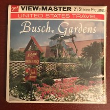 View Master Reels - A988A - Busch Gardens, Tampa G1 G2 SEALED