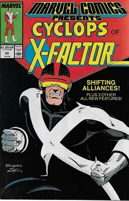 Marvel Comics Presents No.22 1989 Cyclops Black Panther Wolfsbane Mirage Starfox