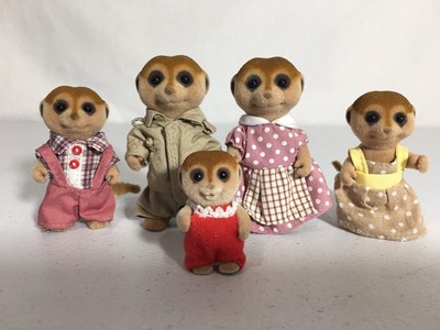 sylvanian meerkat family