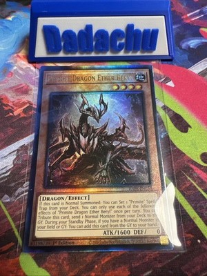 YuGiOh! - Primite Dragon Ether Beryl RA05-EN033 Ultimate Rare 1st Edition NM