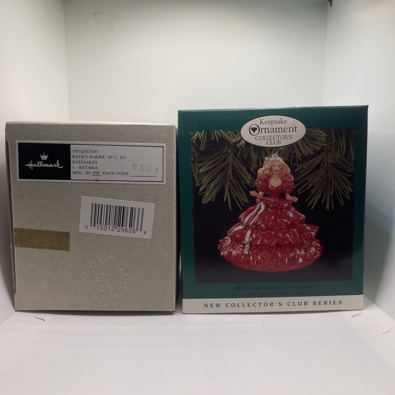 Vintage Hallmark 1996 Barbie Collectors Club Edition 1st in series NIB