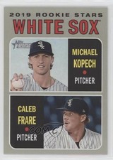 2019 Topps Heritage Rookie Stars Michael Kopech Caleb Frare #7 c7z