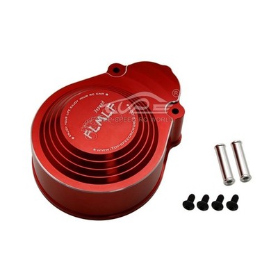 CNC Metall 3 Gang Getriebeabdeckung Kit für 1/5 HPI RV BAJA 5B 5T 5SC King Motor