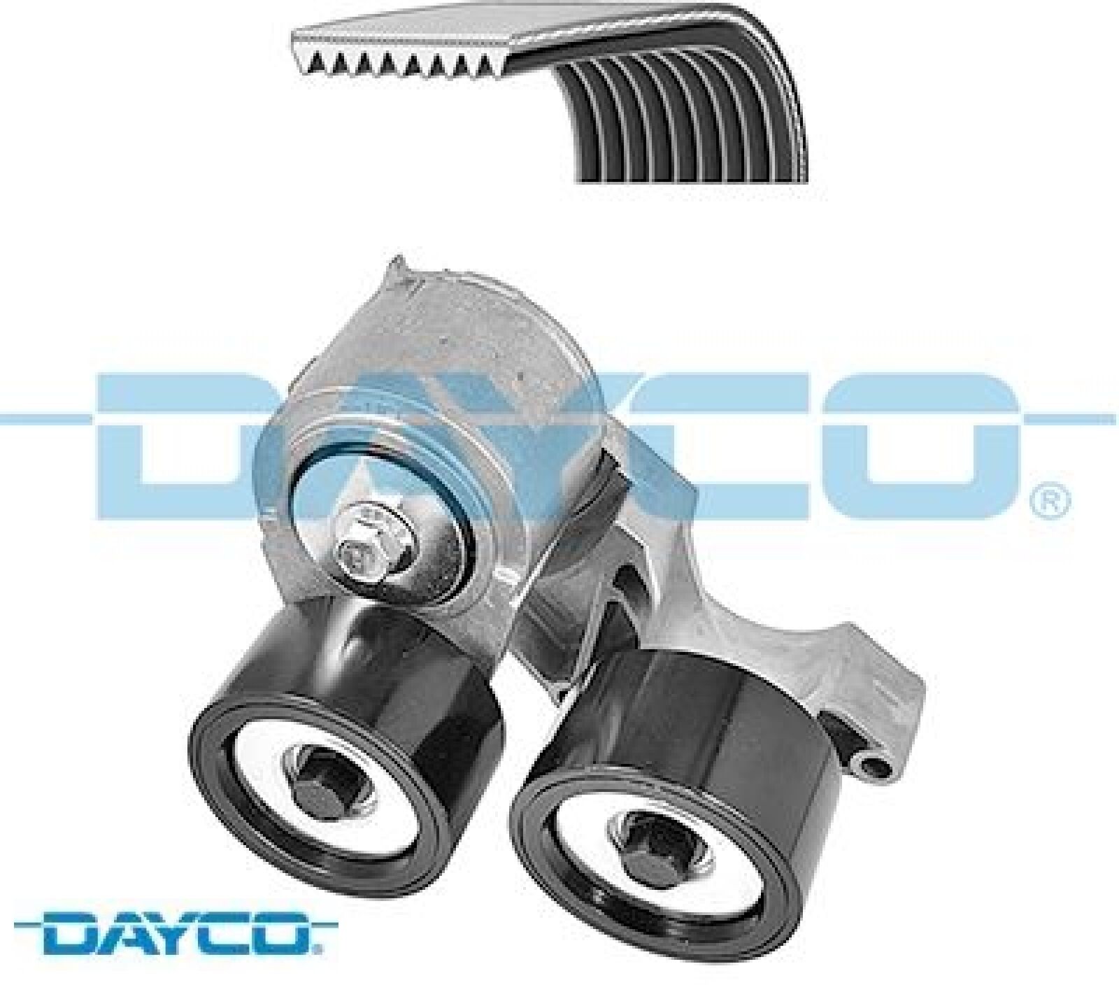 Für DAYCO ZESTAWY PASKOW W/KLINOWYCH KPV266HD V-RIBBED BELT SET - Bild 3