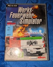 Werksfeuerwehr-Simulator für PC DVD Spiel In OVP mit Anleitung