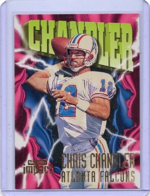 1997 Skybox Impact - Chris Chandler #157 Houston Oilers