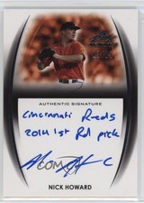 2014 Leaf Trinity Silver 13/25 Nick Howard #A-NH1 Auto 3j7