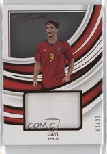 2022-23 Panini Immaculate Remarkable Memorabilia /99 Gavi #RM-GVI