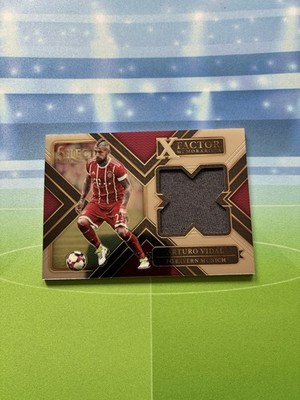 2017-18 Panini Select X Factor Relic Arturo Vidal Bayern München