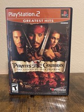 Pirates of the Caribbean (Sony PlayStation 2, 2006)  case and manual only