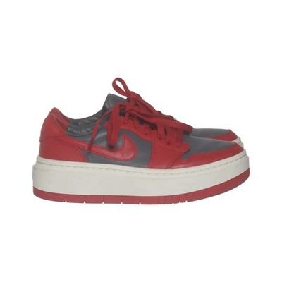 Nike Air Jordan, Sneaker, Größe: 38, Dunk Low Disrupt 2, Leder, Rot/Grau #k4M