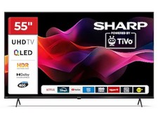 Sharp Fernseher Smart TV Fernsehgerät 50 Zoll QLED 4K UHD 50HM5245E *B-Ware