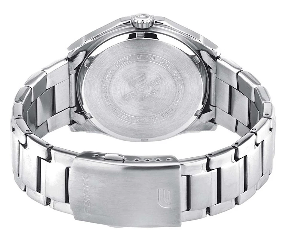 Casio Edifice Silber Herren Armbanduhr EF-129D-2AVEF - Bild 2 von 4