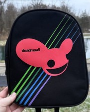 Deadmau5 Small Adult Backpack Mouse Logo EDM Rave Gear, Authentic 12" x 9" x 4"
