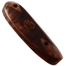 Beretta Shotgun Hunting Recoil Pad in Walnut Wood 